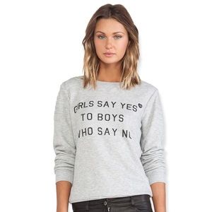 Zoe Karssen Grey Sweatshirt